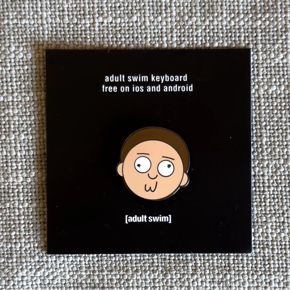 SDCC 2015 Adult Swim On The Green Rick And Morty Pin San Diego Comic Con Rare